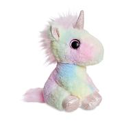 Aurora, 61437, Sparkle Tales Hallie Unicorn 7In, Soft Toy, Multi-Coloured
