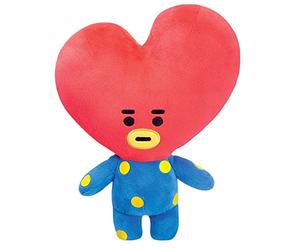 Aurora, 61451, BT21 Official Merchandise, TATA Soft Toy, Medium, Blue and Red