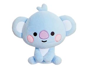 Aurora, 61477, BT21 Official Merchandise, Baby KOYA Sitting Doll 8In, Soft Toy, Blue