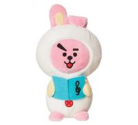 Aurora World Soft Toy BT21 COOKY Winter 61495 - Official Merchandise - Pink and White