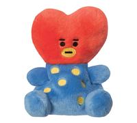 AURORA, 61506, BT21 TATA Palm Pal, 5In, Eco-friendly soft toy, Red & Blue