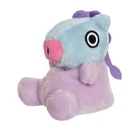 Aurora, 61508, BT21 MANG Palm Pal, 5In, Eco-friendly soft toy, Purple & Blue, Small