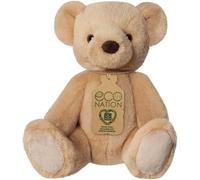 Aurora, 61512, Eco Nation Teddy Bear, Recycled Soft Toy, Brown