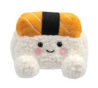 Hamleys Soft Toy Palm Pals Suhiro Salmon Sushi 61595 - 5 in White & Orange