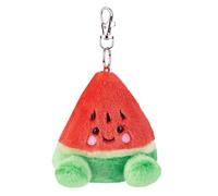 AURORA, 61653, Palm Pals Sandy Watermelon Clip-On, 10cm, Soft Toy, Red & Green