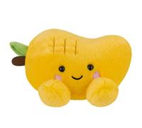 AURORA - 61680 - Palm Pals Amit Mango 13cm Soft Toy - Fun Collectable Plush for Kids and Adult Collectors - Perfect for Birthdays, Gifts or Any occasion - Yellow
