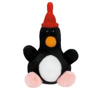 AURORA - 61685 -Feathers McGraw Palm Pals Soft Toy from Wallace & Gromit - 13cm - Black & Red - Fun Collectable Plush for Kids and Wallace & Gromit lovers - Perfect for any occasion