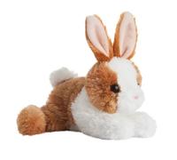 Aurora 73902.0 Flopsies Plush Bunny Rabbit Cuddly Soft Toy 8inch - Brown/ White