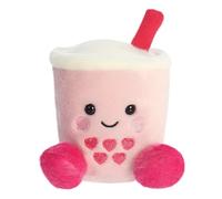 Aurora, 77223, Palm Pals Tangy Heart Boba 5In, Soft Toy, Pink