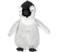 Aurora 8-inch Flopsie Baby Emperor Penguin - Black/Grey