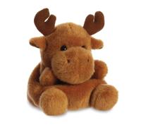 Aurora, 99132, Palm Pals Reindeer, 5In, Soft Toy, Brown
