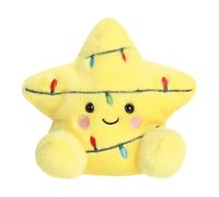 AURORA -99407 -Palm Pals Navi Star Topper 13cm Soft Toy - Fun Collectable Plush for Kids and Adult Collectors - Perfect for Christmas Decorations and Gifts -Yellow