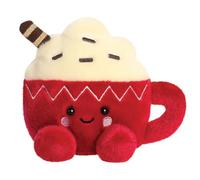 Aurora, 99409, Palm Pals Cassia Hot Cocoa 5In, Soft Toy, Red & white