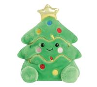 AURORA- 99421-Party-Sized Palm Pals Douglas Christmas Tree Medium- 20cm- Soft Toy- Green - Fun Collectable Plush for Kids and Adult Collectors - Perfect for Holiday Decorations or Gifts