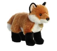 Aurora? Adorable Miyoni? Fox Stuffed Animal - Lifelike Detail - Cherished Companionship - Brown 10 Inches