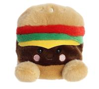 Aurora Adorable Palm Pals Charles Cheeseburger Stuffed Animal - Pocket-Sized Play - Collectable Fun - Brown 5 Inches