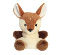 AURORA Adorable Palm Pals Dalia Fawn Stuffed Animal - Pocket-Sized Play - Collectable Fun - Brown 5 Inches