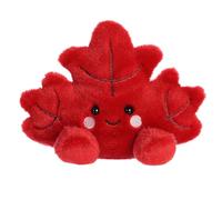 Aurora Adorable Palm Pals Fall Maple Leaf Stuffed Animal - Pocket-Sized Play - Collectable Fun - Red 5 Inches