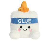 Aurora® Adorable Palm Pals™ Gooey Glue™ Stuffed Animal - Pocket-Sized Play - Collectable Fun - White 5 Inches