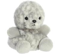 Aurora Adorable Palm Pals Marina Harbor Seal Stuffed Animal - Pocket-Sized Play - Collectable Fun - Grey 5 Inches