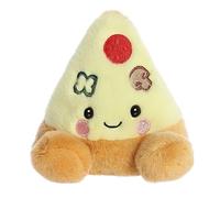 Aurora Adorable Palm Pals Peppa Pizza Slice Stuffed Animal - Pocket-Sized Fun - On-The-Go Play - Brown 5 Inches