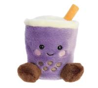 Aurora Adorable Palm Pals Tart Taro Boba Stuffed Animal - Pocket-Sized Play - Collectable Fun - Purple 5 Inches