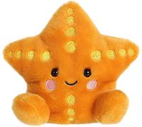 Aurora Adorable Palm Pals Treasure Starfish Stuffed Animal - Pocket-Sized Fun - On-The-Go Play - Orange 5 Inches