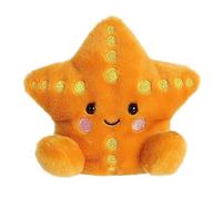 Aurora Adorable Palm Pals Treasure Starfish Stuffed Animal - Pocket-Sized Fun - On-The-Go Play - Orange 5 Inches
