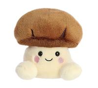 Aurora® Adorable Palm Pals™ Umami Shiitake Mushroom™ Stuffed Animal - Pocket-Sized Play - Collectable Fun - Brown 5 Inches