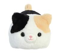 Aurora® Adorable Spudsters™ Callie Cat Stuffed Animal - Round Shape Makes for Comforting Cuddles - Perfect for Kids All Ages and Animal Loving Adults - Multicolor 10 Inches