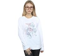 Aurora Animals Sketch Sweatshirt Disney White XXL