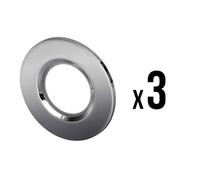 Aurora Aone Mpro And M10 Led Downlights Bezel Polished Chrome 3Pk