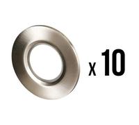 Aurora Aone Mpro And M10 Led Downlights Bezel Satin Nickel 10Pk