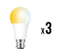Aurora Aone Zigbee Led Gls Lamp 9W Zigbee Tunable Dimmable 2200-5000K B22 3Pk
