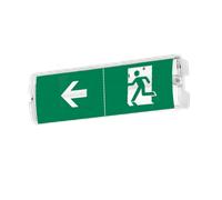 Aurora AU-EMBH3W/65 3W IP65 LED Emergency Bulkhead with Exit Sign DualTest - Self Test & Manual 6500K
