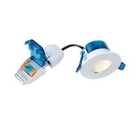 Aurora AU-R61W/40 5.5W LED IP65 Fixed Dimmable Fir Downlight FastRFix CRI90 White 4000K