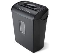 Aurora AU608MB High-Security 6-Sheet Micro-Cut Paper Credit Card Shredder with 3.5-Gallon Wastebasket, 4-Minute Continuous Running Time, Security Level P-4