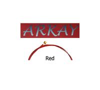 Aurora AURRA-11 Premium Acoustic 11 LM Gauge Guitar Strings Light, Red