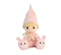 AURORA AW15719 Precious Moments Prayer Girl Now I Lay Me Down To Sleep, Medium, Pink/White