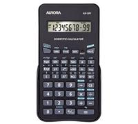 Aurora AX-501 Scientific Calculator 131 Functions with Case Black