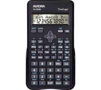 Aurora Scientific Calculator Twin Line Display Black - AX582BL