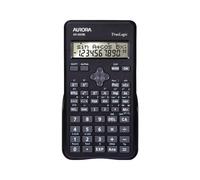 Aurora Scientific Calculator Twin Line Display Black - AX582BL