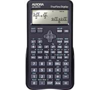 Aurora AX-595TV Dot Matrix Scientific Calculator - Black, Pack of 1