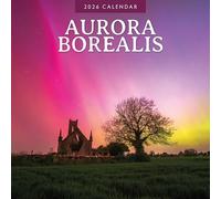 Aurora Boraellis - Northern lights - 2026 Square Wall Calendar - by Red Robin Publishing