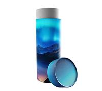 Aurora Borealis Eco-friendly Biodegradable Creatron Urns for Adult Ashes - Scattering Urn - Cremation Urn