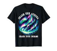 Aurora Borealis Enthusiast Northern Lights Lover Aurora T-Shirt