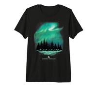 Aurora Borealis - Northern Lights - Aurora Premium T-Shirt