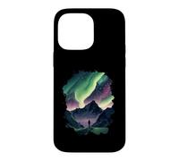 Aurora Borealis Over the Mountains Natural Wonders in Colours Case for iPhone 14 Pro Max