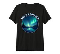 Aurora Borealis The Northern Lights Souvenir Memorabilia Premium T-Shirt