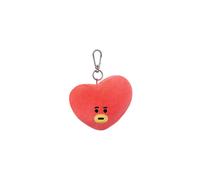 AURORA BT21 Official Merchandise, TATA Plush Key Clip, 61335, Blue and Red,6 x 9 x 12 centimetres